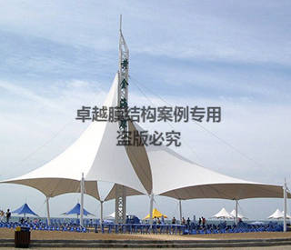 大連金石灘膜結(jié)構景觀項目