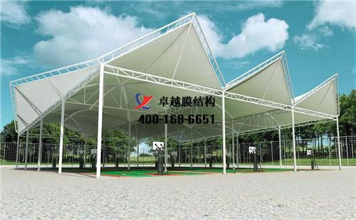   長沙膜結(jié)構(gòu)籃球場(chǎng)【長沙國際體育中心等】工程設(shè)計(jì)施工案例