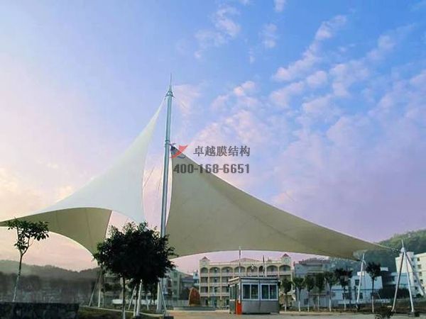 衡陽<font color='red'>張拉膜結構</font>景觀設計施工【案例圖片】 　　