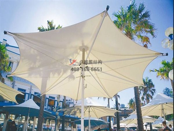 湘潭<font color='red'>張拉膜結構</font>景觀設計施工【案例圖片】 　　