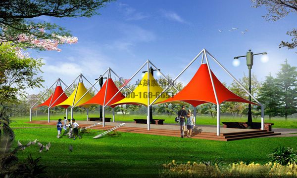 菏澤景觀<font color='red'>張拉膜結(jié)構(gòu)</font>遮陽棚【生產(chǎn)廠家】