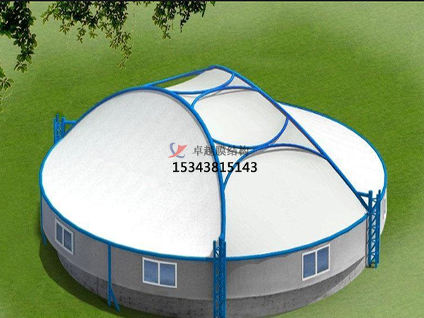 庫爾勒污水池處理池膜結(jié)構(gòu)封閉【生產(chǎn)廠家】反吊膜加蓋設計公司