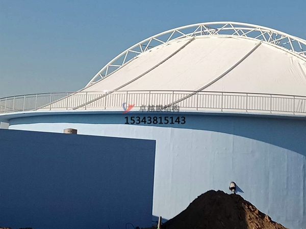 伊寧污水池處理池膜結(jié)構(gòu)封閉【生產(chǎn)廠家】反吊膜加蓋設計公司