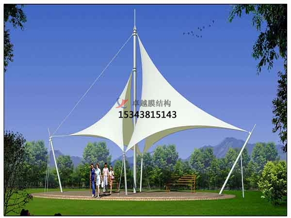 賀州景觀<font color='red'>張拉膜結(jié)構(gòu)</font>遮陽棚【生產(chǎn)廠家】