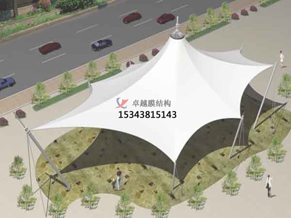 南充<font color='red'>張拉膜結(jié)構(gòu)</font>景觀小品【案例圖片】