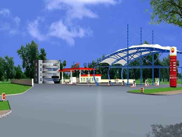 自貢膜結(jié)構加油站頂棚【生產(chǎn)廠家】