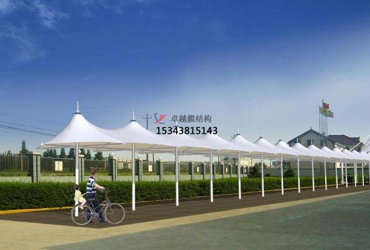 邵陽膜結(jié)構(gòu)景觀罩棚/頂棚/膜結(jié)構(gòu)景觀傘，涼亭設(shè)計【案例圖片】