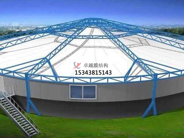 黑河市污水池處理池膜結構封閉【生產(chǎn)廠家】反吊膜加蓋設計公司 ?