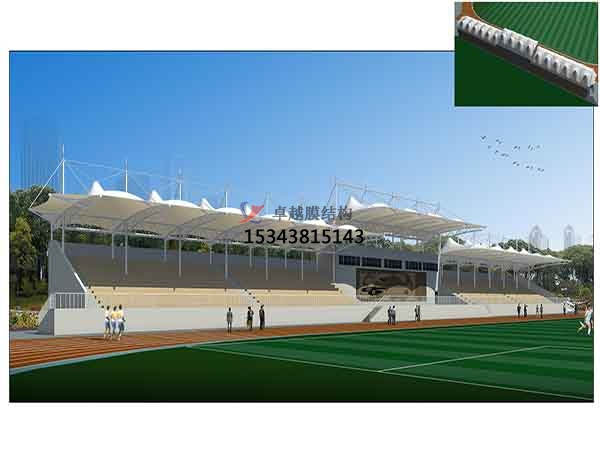 葫蘆島市看臺膜結構遮陽棚【生產(chǎn)銷售】