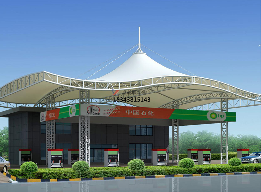 合肥膜結構加油站【生產(chǎn)安裝】