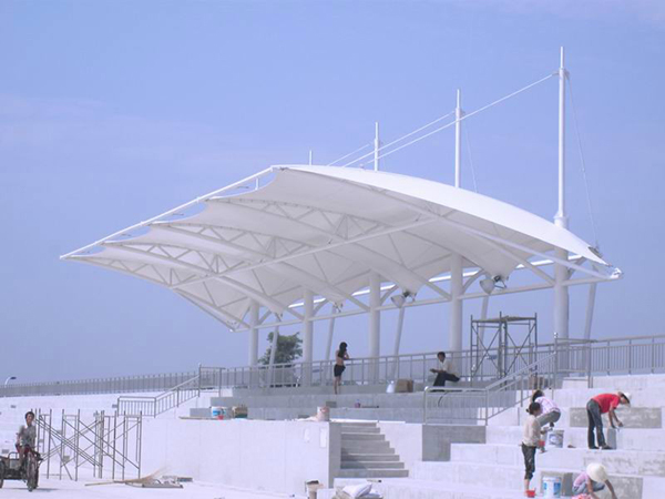 靈壽膜結(jié)構(gòu)看臺/舞臺/主席臺【設計施工】