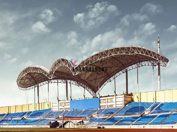 石林體育場看臺(tái)膜結(jié)構(gòu)/舞臺(tái)罩棚【工程案例】