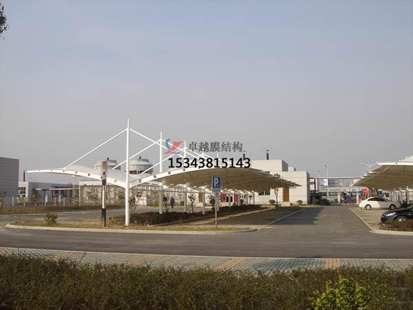 清河膜結(jié)構(gòu)停車棚【充電站雨棚】設計安裝