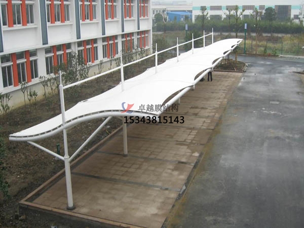 巨鹿膜結(jié)構(gòu)停車棚【充電站雨棚】設計安裝