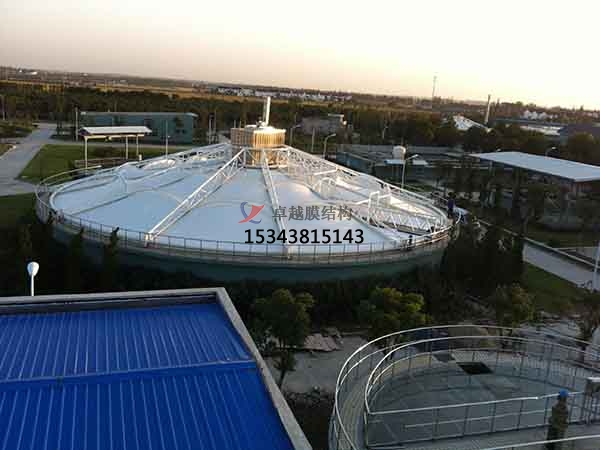 為什么膜材能做污水池密封罩？