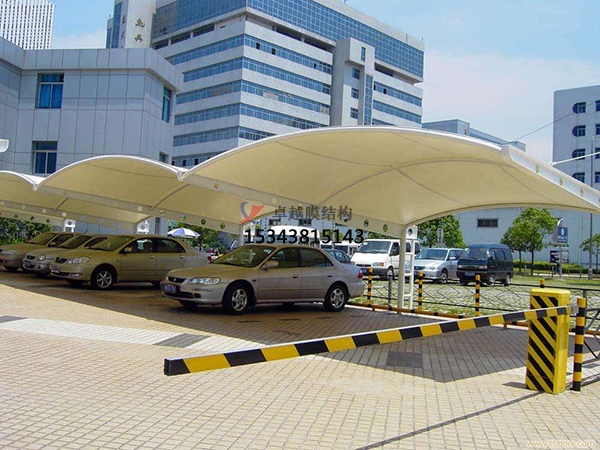 魚臺膜結構【充電站防雨篷】停車棚設計安裝