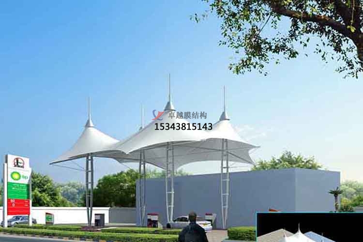 淳化膜結(jié)構加油站【生產(chǎn)設計】施工安裝