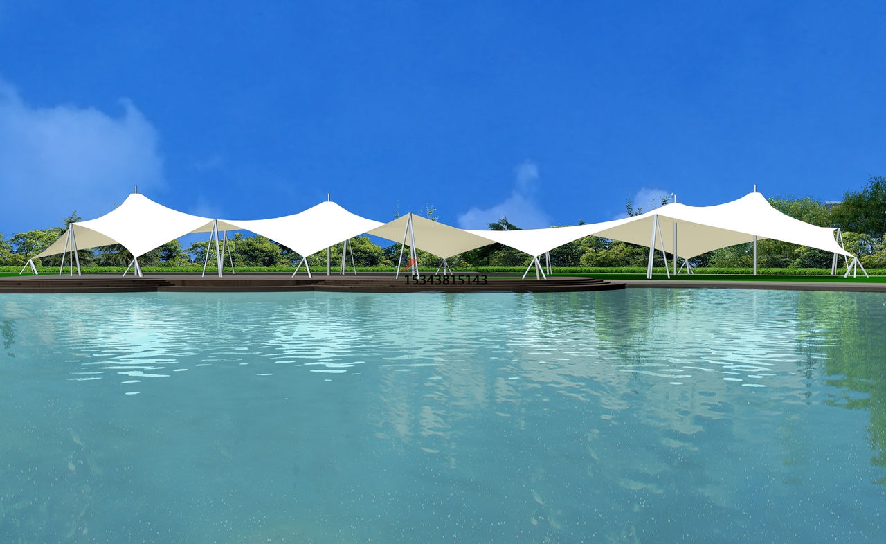 玉溪膜結(jié)構(gòu)游樂場(chǎng)/<font color='red'>水上樂園</font>/造浪池/游泳池/兒童樂園遮陽(yáng)棚廠家【膜結(jié)構(gòu)設(shè)計(jì)】