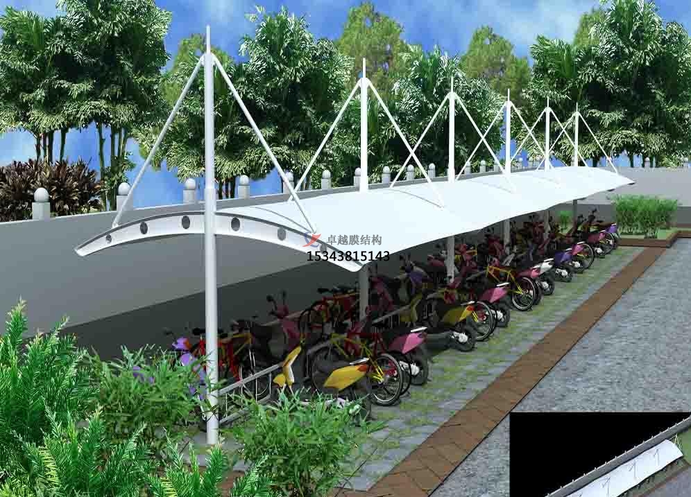 超經(jīng)典的<font color='red'>膜結(jié)構(gòu)車(chē)棚</font>效果圖！