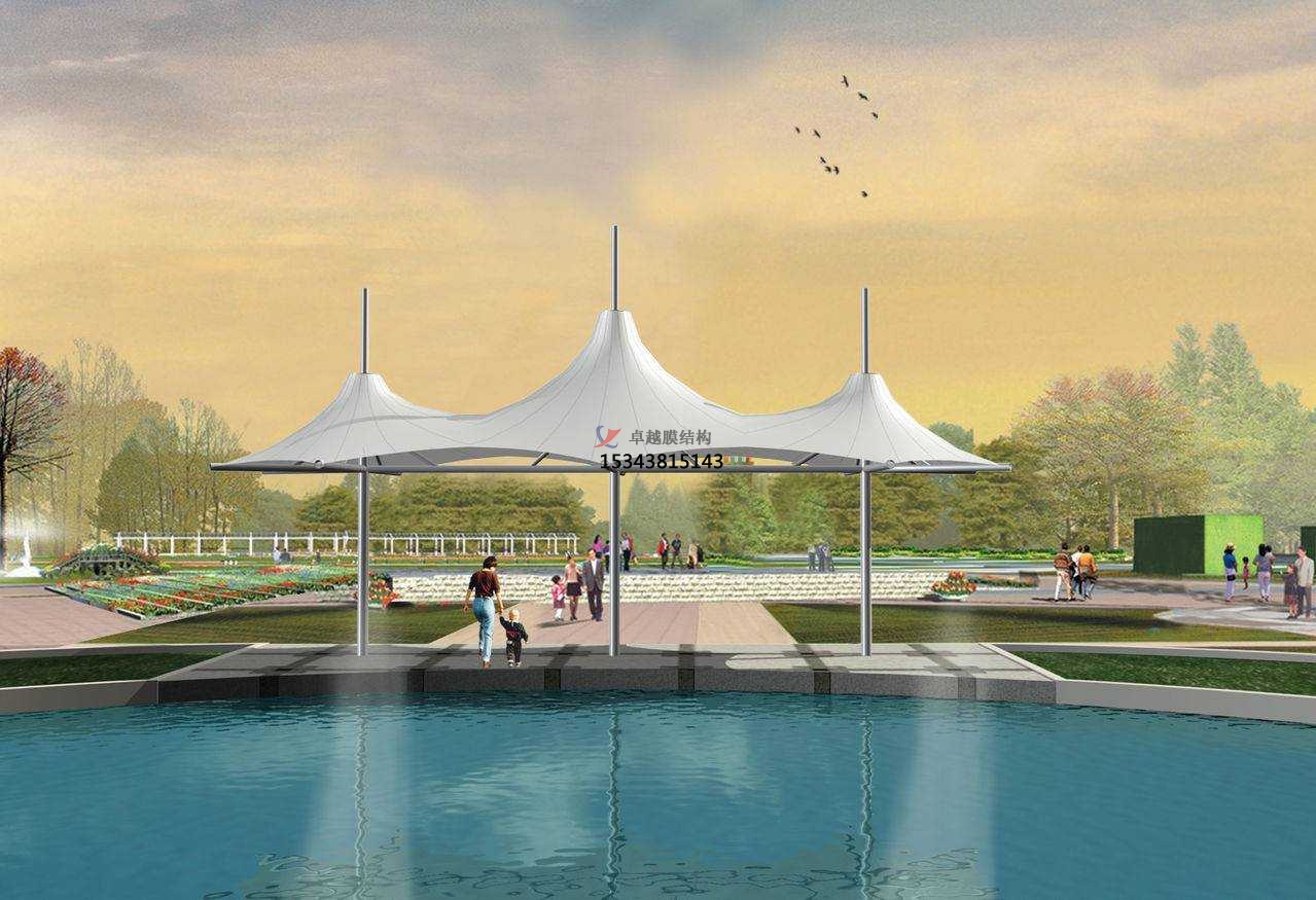 三門峽<font color='red'>膜結構景觀</font>效果圖【美圖分享】