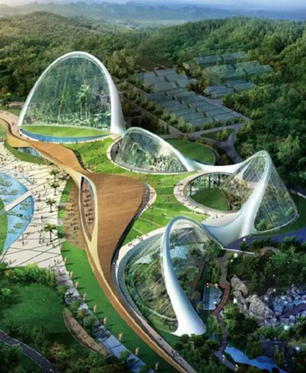 ETFE膜結(jié)構建筑如何加固骨架