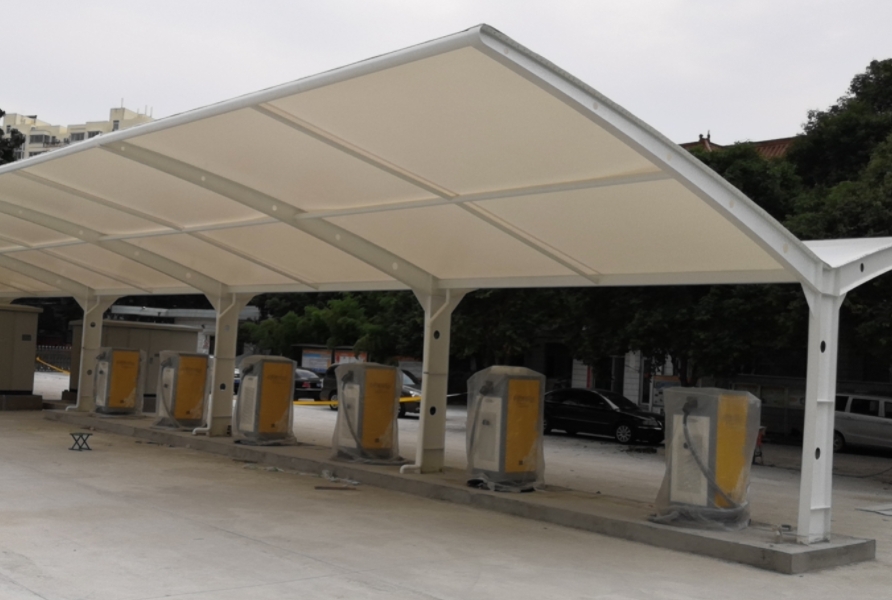 充電樁車(chē)棚翻新方案怎么做？