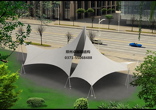 天方藥業(yè)膜結(jié)構(gòu)車棚